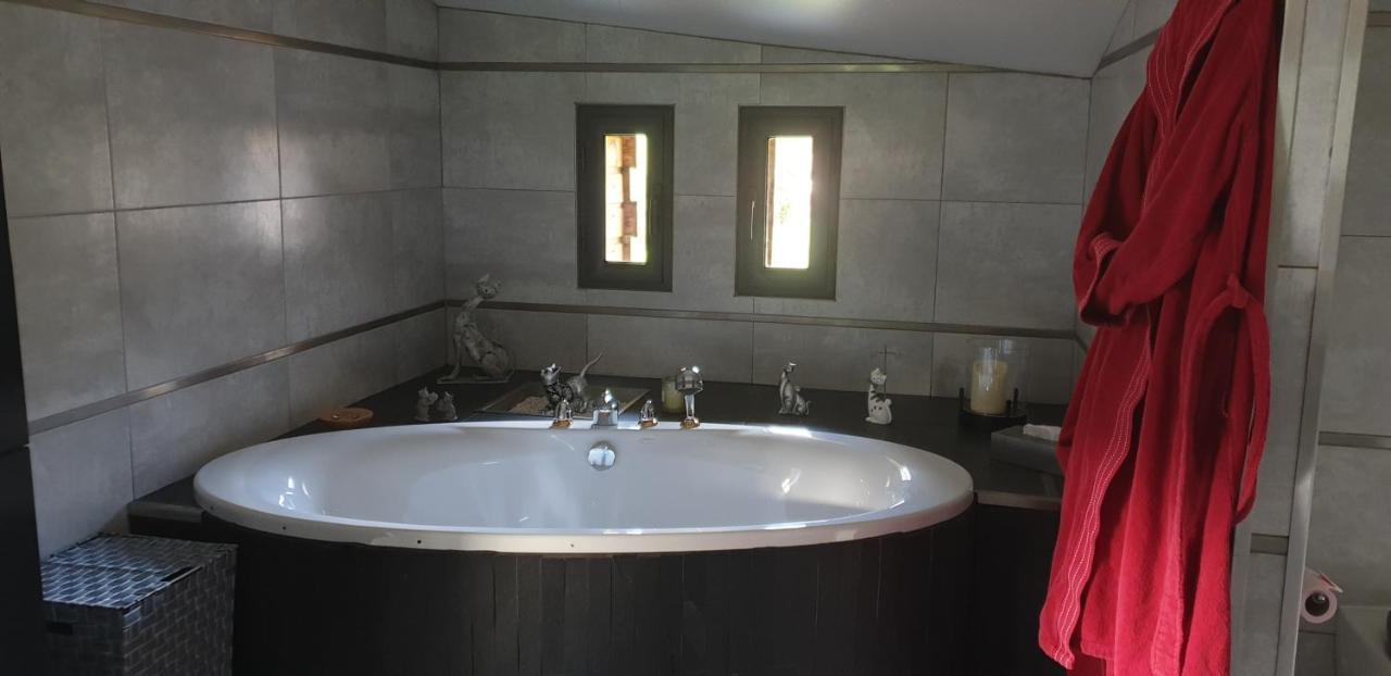Domaine De La Rue De La Tour Bed & Breakfast Valsonne Bagian luar foto
